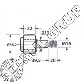 ROLA PISTON 84056924 NH